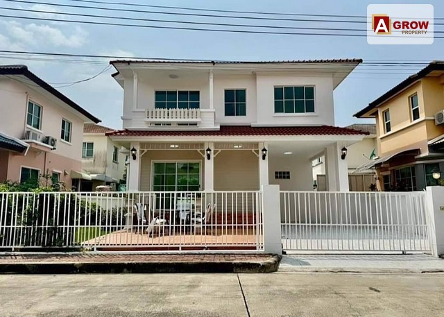 ม. ชัยพฤก บางปลา บ้านเดี่ยว 2 ชั้น รีโนเวทใหม่ทั้งหลัง ฟรีโอน