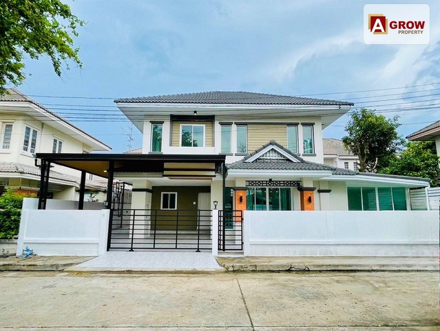 ม. วรารักษ์ ซอยเลียบคลองสอง 27 โซนบ้านเดี่ยวซอยแรกหน้าบ้านไม่ชนใคร มีความ สงบ เป็นส่วนตัว