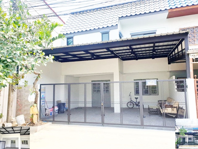 ให้เช่า ทาวเฮ้าส์ 30 ตรว. 3นอน 2น้ำ  สถานีรถไฟฟ้าคลองบางไผ่ 1.02 กม.บัวทอง จอดรถ 3คัน แอร์ใหม่ 2 เครื่อง เซ็นทรัลเวสต์เกต 3.3 กม.