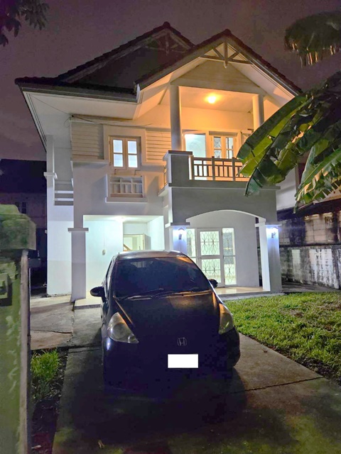 สุวินทวงศ์ 30-48 MRT มีนบุรี ขาย-เช่าบ้านเดี่ยว 2 ชั้น รีโนเวทใหม่ ฟลอราวิลล์  60ตรว. 180ตรม. 4นอน 2น้ำ 6จอดรถ เฟสต้นๆ ตลาดนครฉลองกรุง