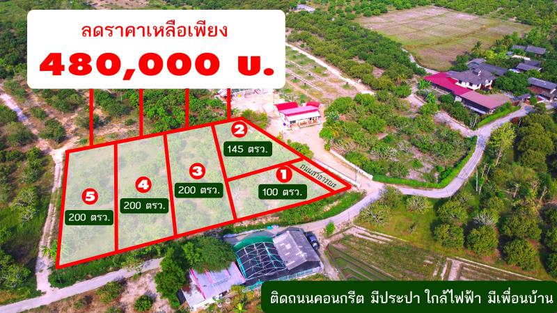 ขายที่ดินแบ่งจัดสรรเริ่ม 100ตรว. 270,000บ. ถนนคอนกรีต ไฟฟ้า ประปา เพื่อนบ้าน ต.ทุ่งปี๊ อ.แม่วาง เชียงใหม่