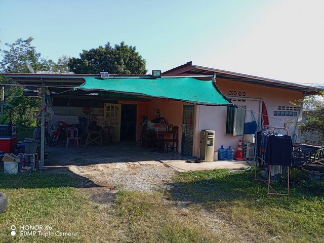 ขายที่ดินพร้อมบ้านปูนชั้นเดียว ติดถนนสายหลัก อุดรธานี-เลย (หมายเลข 210) อำเภอหนองวัวซอ จังหวัดอุดรธานี เนื้อที่ 1 ไร่ 21 ตารางวา