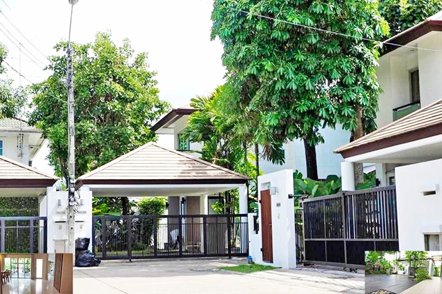  เซ็นทรัล อีสต์วิลล์ 1กม. ลาดพร้าว 86ตรว. ให้เช่าคฤหาสน์ 2 ชั้น โยธินพัฒนา1-11   สวนรอบบ้าน 265ตรม.3นอน 4น้ำ 2จอดรถ 5แอร์ MRT ลาดพร้าว 71