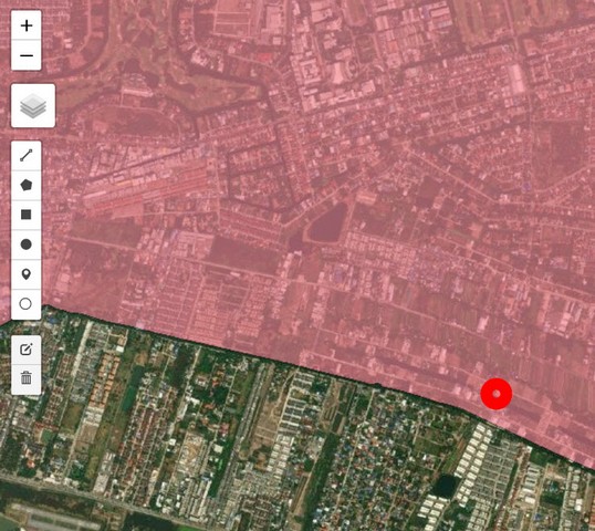 พื้นที่ดิน ที่ดิน หลักหก ปทุมธานี  18000000 thb   ราคาสุดพิเศษ ปทุมธานี   