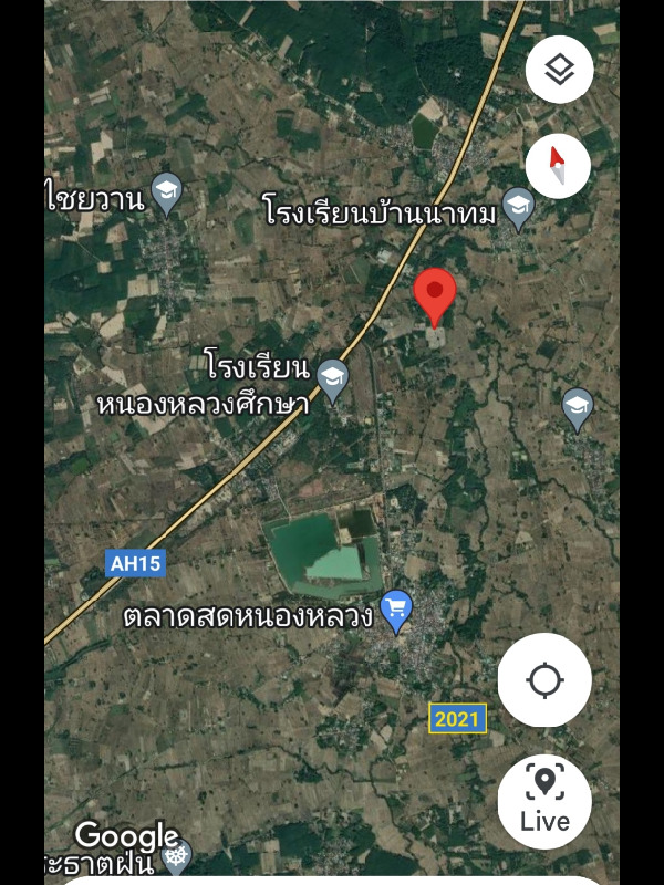 ขายที่ดิน อ.สว่าง แดนดิน จ.สกลนคร เนื้อที่ 8 ไร่1งาน70 ตร.วา