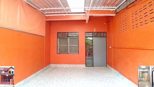 โรงเรียนเลิศหล้า ให้เช่าทาวน์เฮาส์ 2 ชั้น 22ตรว. 105ตรม. ทำเลดีมาก หาของกินง่าย 2นอน 2น้ำ ติดถนนใหญ่ 400 เมตร วิคตอเรีย การ์เด้นท์ 