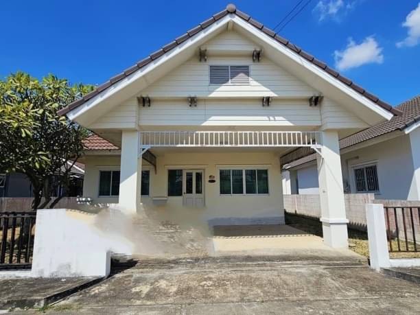 บ้านสวยใหม่ ขายเพียง 1.95 ล้าน 56 ตรว. บ้านเดี่ยวชั้นเดียว ดีญ่าวาเล่ย์ หางดง ใกล้กาดฝรั่ง ใกล้สนามบิน 20 นาที