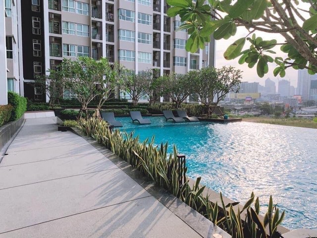 EPL-CD0006 ขายคอนโด เวอเรนด้า พระราม9 Supalai Veranda พื้นที่ 41.5 ตรม ชั้น 8 วิวสระ ไม่บังวิว ห้องนอน 1 น้ำ  อุปกรณ์ เฟอร์ครบ