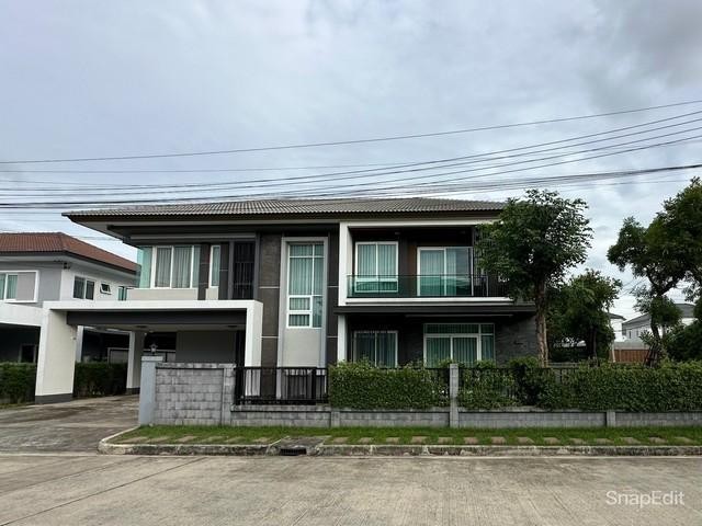 รหัสC6239 ให้เช่า ขาย บ้านเดี่ยว 2 ชั้น หมู่บ้านวรารมย์ พรีเมี่ยม วัชรพล-จตุโชติ เขตสายไหม