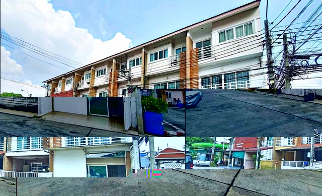 ให้เช่าทาวน์เฮาส์ 3ชั้น BTS แยก คปอ. พหลโยธิน71-77 1.5กม.หลังหัวมุม 24ตรว. 185ตรม. หากินสะดวก 3นอน 4น้ำ จอดรถหลายคัน 2แอร์ เซียร์ รังสิต