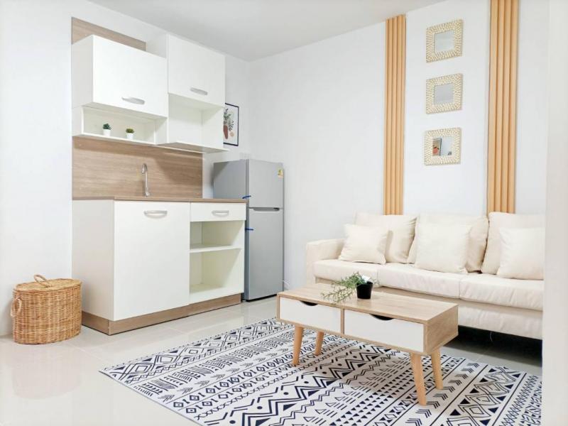 ขายคอนโดซิตี้วิลล่า ซอยลาดพร้าว126 ขนาด  33 ตารางเมตร รีโนเวทใหม่ ตึกF2 ชั้น5 สไตลมินิมอล ตกแต่งใหม่พร้อมอยู่ ใกล้ซอยมหาดไทย