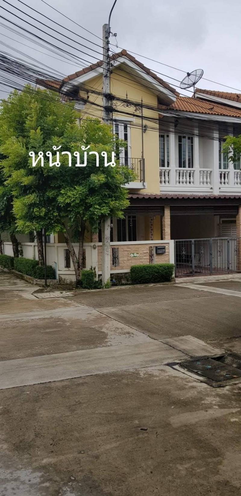 TM650224 ขายบ้านหมู่บ้านเปี่ยมสุข ทัสคานี่ ปากเกร็ด 22 หน้ากว้าง 6 เมตร