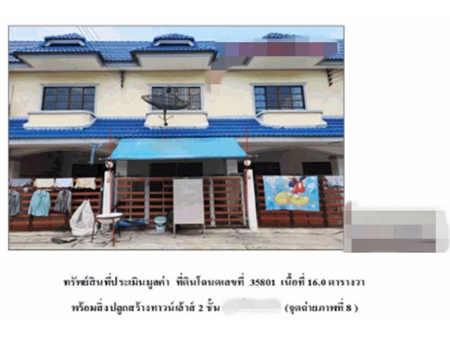 ขายทาวน์เฮ้าส์ หมู่บ้านดีดี แลนด์ พระนครศรีอยุธยา (PG-AYA640069)