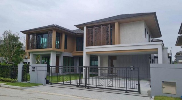 ขายด่วน บ้านเดี่ยวหรู 2 ชั้น 113 ตรว. โครงการบุราสิริ วัชรพล ถนนสุขาภิบาล5 บ้านใหม่ไม่เคยเข้าอยู่ ใกล้คลับเฮ้าส์ ใกล้ทางด่วน 