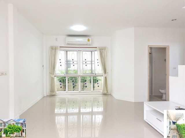 เลียบคลองบางไผ่ MRT 1กม. ขายทาวน์เฮ้าส์ใหม่ 2 ชั้น  22ตรว. 140ตรม. 3นอน 2น้ำ โฮมโปร รัตนาธิเบศร์ 3แอร์