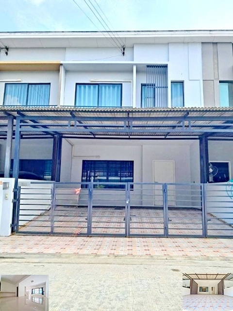 ตลาดราชพฤกษ์ 1.5กม. นานาชาติชาร์เตอร์ มอเตอร์เวย์ ให้เช่าทาวน์โฮม 2 ชั้น คอนเนค 22ตรว. 120ตรม. 3นอน 2น้ำ 2จดรถ 3แอร์ APL บ้านทับช้าง 