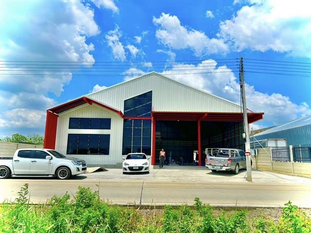 ให้เช่าโรงงาน-โกดัง สร้างใหม่ คลอง 6 บึงคำพร้อย ลำลูกกา พื้นที่ 750 ตรม.  ไฟฟ้า 3 เฟส ที่จอดรถยนต์ มากกว่า 10 คัน รองรับ รถเทลเลอร์