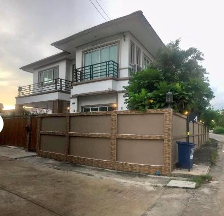 ให้เช่า-ขายบ้านเดี่ยว 2 ชั้น หมู่บ้านพนาสนธิ์ การ์เด้นโฮม สายไหม 4ขนาด 127.7 ตร.วา 3 ห้องนอน 4 ห้องน้ำ ที่จอดรถ 3 คัน