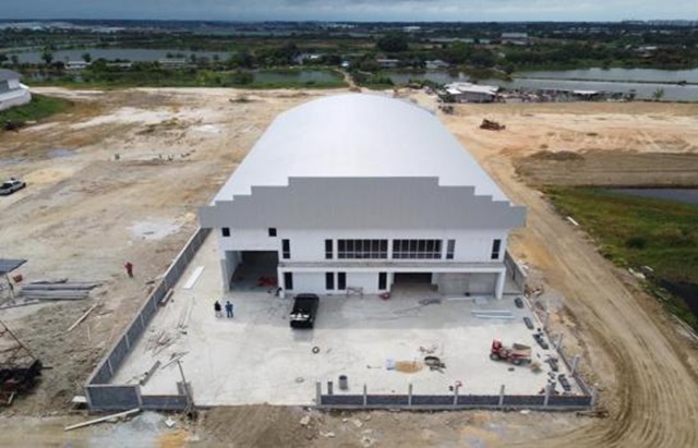 บางนาตราด กม.21-23 ตลาดรวยทรัพย์ ให้เช่าโรงงาน พร้อมสำนักงาน ใหม่ 2ไร่ 2,000ตรม. เทรลเลอร์เข้าได้ ทำเลดี คลังสินค้า เดินทางสะดวก