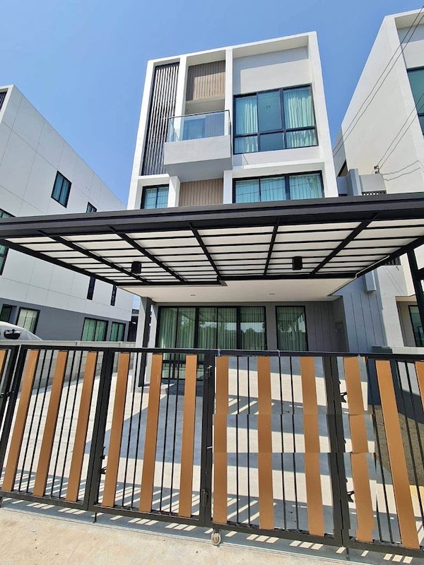 BH2990 ให้เช่า บ้านแฝด/home office Nue Connex House ดอนเมือง บ้าน Double Volume 4 นอน 3 ชั้น 3 จอด