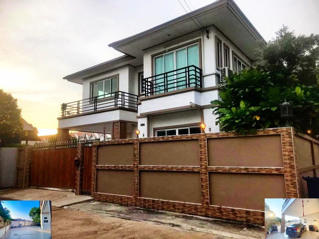 ให้เช่าบ้านเดี่ยว 2 ชั้น  เฟอร์ครบ BTS คูคต 2กม. สายไหม41-49 130ตรว. 515ตรม. สวนหลังบ้าน อ่างกุชชี่ 3นอน 4น้ำ 3จอดรถ 1แอร์