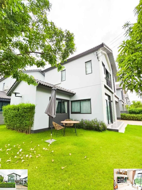 ให้เช่าคฤหาสน์ เฟอร์หรูครบ 2 ชั้น ถูกที่สุดใน3โลก  4นอน ตลาดสมบัติบุรี ไทรน้อย กว้างมาก 53ตรว. 160ตรม. สวนรอบบ้าน 3น้ำ 2จอดรถ  3แอร์