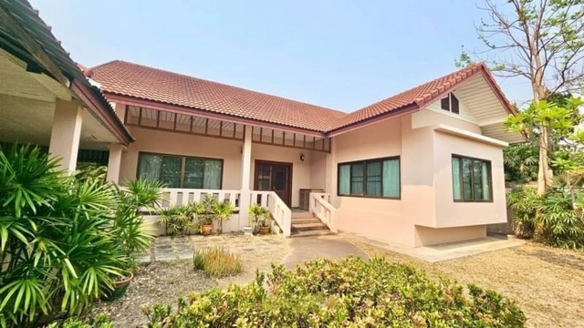 บ้านชั้นเดียว หมู่บ้านเวิลด์คลับแลนด์ หางดง หลังบ้านติดน้ำ 