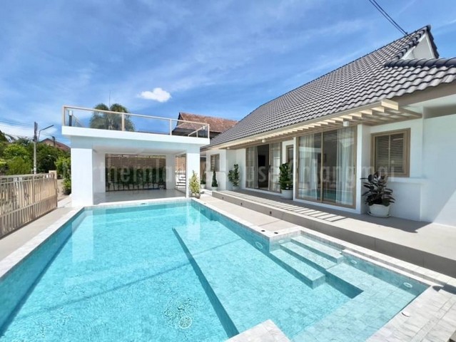 พูลวิลล่าชั้นเดียว สไตลญี่ปุ่น หนองจ๊อม สันทราย     