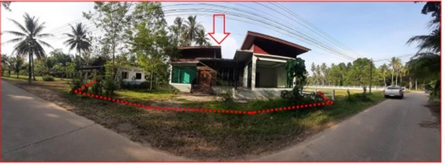 ขาย ที่ดินพร้อมสิ่งปลูกสร้าง ( บ้านเดี่ยว ) เมืองชุมพร
