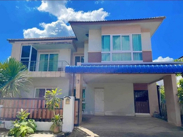 บ้านเดี่ยว สไตล์โมเดิร์น หมู่บ้านศิริพร ดอนจั่น  สันกำแพง