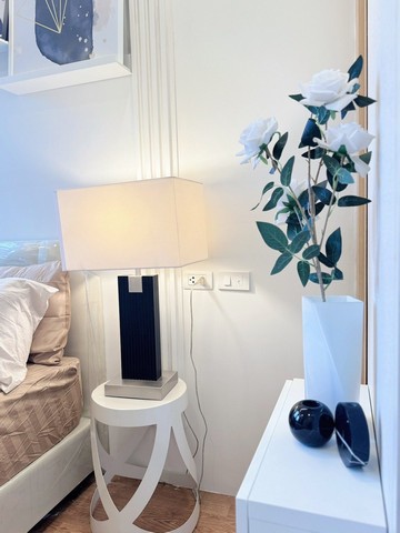 ขาย/เช่าคอนโดห้องสวยตรงตรงปก  Q House Sukhumvit 79 : ขนาด 30 ตรม 1 ห้องนอน  ชั้น 7 แต่งสวย วิวสระ ตำแหน่งสวยที่สุดในโครงการ ฟรีเฟอร์ฯ