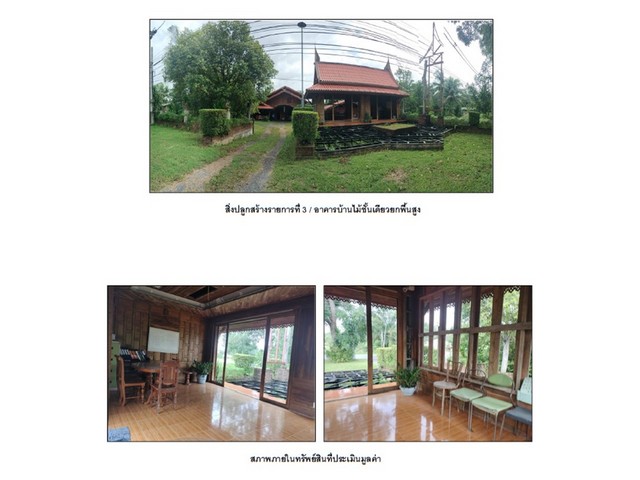 ขาย ที่ดินพร้อมสิ่งปลูกสร้าง 3 หลัง  จังหวัดตรัง