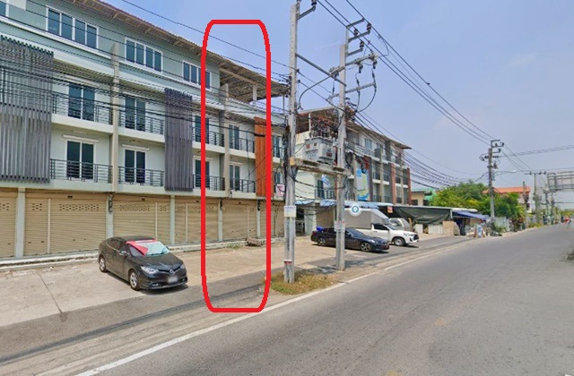 แก้วอินทร์ กาญจนาภิเษก 2.4 กม. Central Westgate อาคารพาณิชย์ 3 ชั้น 3น้ำ หัวมุม ตลาดนัดแสงจันทร์ถาวร ขนาด 22ตร.ว. 195 ตรม.