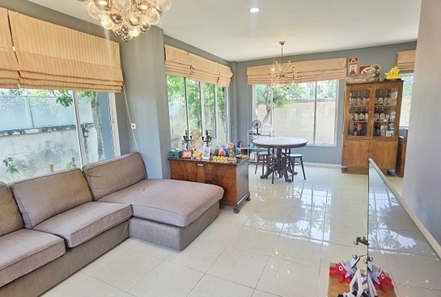 บ้านเดี่ยว 68 ตร.ว. เพอร์เฟค พาร์ค รัตนาธิเบศร์ ราชพฤกษ์ (ไทรม้า) ใกล้รถไฟฟ้า ไทรม้า รีโนเวทแล้ว อายุไม่ถึง 1ปี พร้อมอยู