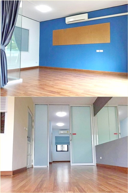 สุขุมวิท77 ให้เช่า APLหัวหมาก3 กม. โฮมออฟฟิศพรีเมี่ยม 4 ชั้น ใหญ่! MRT ศรีอ่อนนุช ไม่เคยอยู่  ติดถนนใหญ่ 26ตร.ว. 238 ตร.ม. 8แอร์ 6นอน 5น้ำ