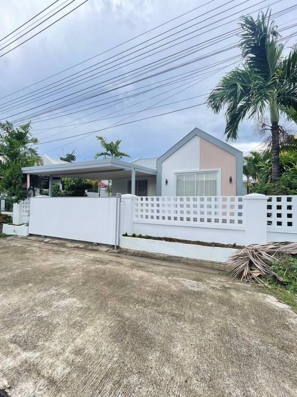 ให้เช่า/ขาย 52.6 ตรว. บ้านเดี่ยวชั้นเดียว รีโนเวทใหม่ทั้งหลัง ตกแต่งใหม่ พร้อมอยู่ Luxury Minimal Nordic Style เฟอร์นิเจอร์บางส่วน