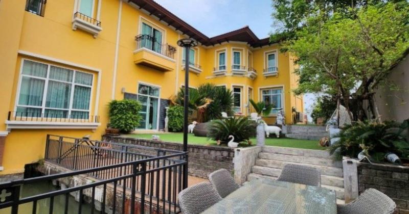  ให้เช่าและขาย บ้านเดี่ยว GrandCannel Rangsit เนื้อที่139.6 ตรว 320 ตรม