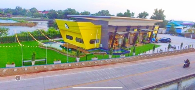 ห้เช่า ออฟฟิศ มหาชัย 1 ไร่ ร้านอาหา คลีนิคกายภาพ แม่น้ำท่าจีน 155 ตรว.Nursing Home ออกแบบ Universal Design 625ตรม. ออฟฟิศ สมุทรสาคร