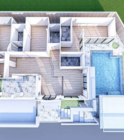 บ้าน Modern Luxury Pool Villa  ในหมู่บ้านวังตาล หมู่บ้านดี ทำเลดีมาก โซนหางดง