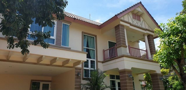 รหัสC6279 ให้เช่าบ้านเดี่ยว 2ชั้น หมู่บ้านลัดดารมย์ ชัยพฤกษ์-แจ้งวัฒนะ มีเรือนรับรองอีก 1 หลัง