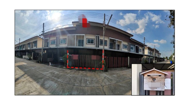 ขายทาวน์เฮ้าส์มือสองเมืองพิษณุโลก หมู่บ้านแม่ธรณีทอง อินโดจีน พิษณุโลก