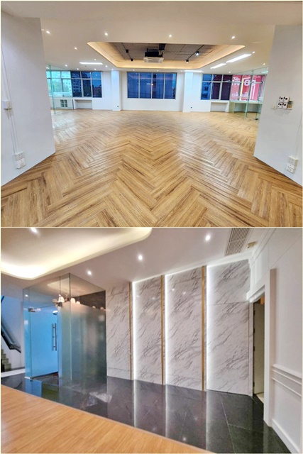 ห้วยขวาง ฝ้าสูง คลีนิคกายภาพบำบัด  5 ชั้นให้เช่าอาคาร Stand Alone  คลีนิคความงาม ดาดฟ้า สำนักงาน ทำเลดีมาก 3งาน 8ตรว. ติดป้ายโฆษณา เหม่งจ๋าย