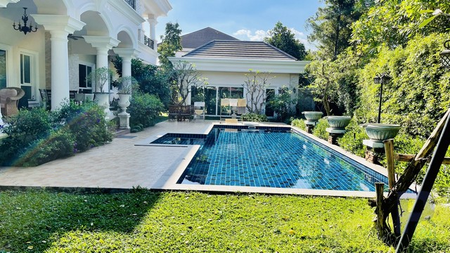 ขายบ้าน โครงการ ปัญญาอินทราp1 เนื้อที่ 450 ตร.ว ติดสนามกอลฟ์ ปัญญารามอินทรา ตกแต่งหรู พร้อมสระว่ายน้ำ ส่วนตัว