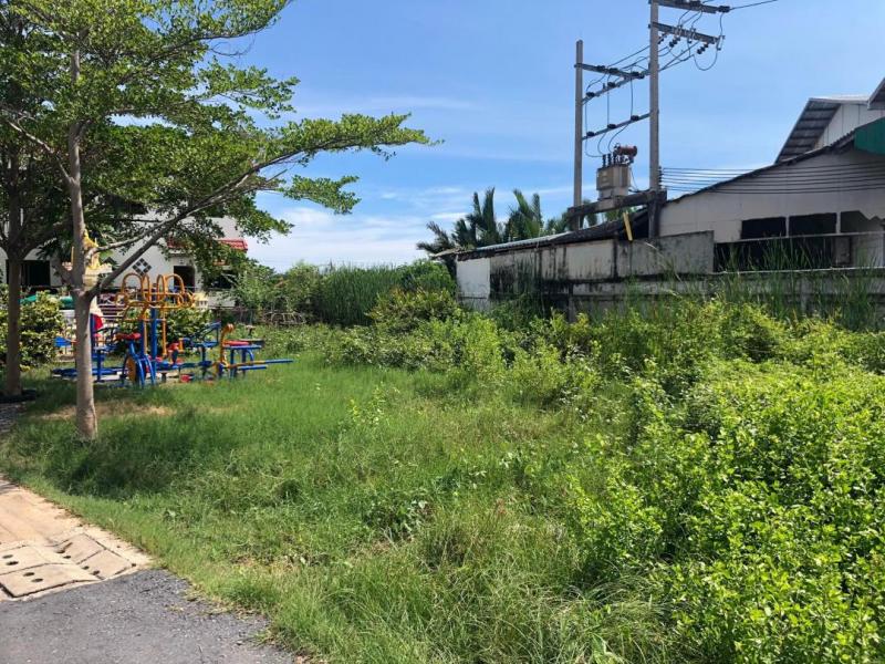 EPL-LS0328 ขายที่ดิน 9 ไร่  1 งาน 6 ตารางวา สีม่วงเข้ม ใกล้วัดคู่สร้าง ทำเลพระสมุทรเจดีย์ สมุทรปราการ  หน้ากว้าง 40 เมตร