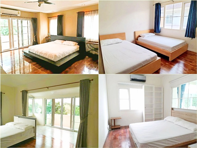 ให้เช่าคฤหาสน์ หลังมุม 2 ชั้นPTT Station Charter ประเวศ 5นอน Inter Sch.146 ตรว.  355 ตรม. สวนหลวง ร.9  4น้ำ