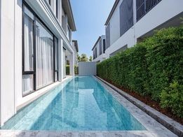 ขาย Pool Villa สุดหรู 2 ชั้น 4 ห้องนอน โครงการ Belgravia บางนา-พระราม 9 พร้อมสระว่ายน้ำส่วนตัว ตกแต่งเรียบร้อย