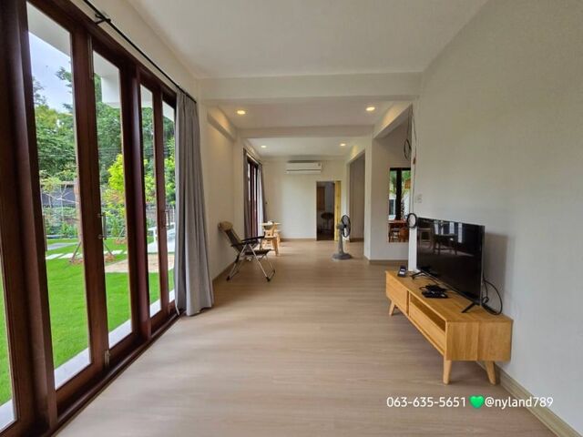 ขายพูลวิลล่าสุดสวย วิวเขา ใจกลางสาริกา เมืองนครนายก ใกล้โซนท่องเที่ยวต่างๆ รีสอร์ทและร้านอาหาร มากมาย