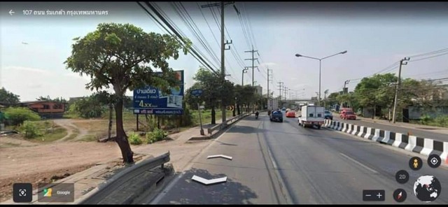 ขายที่ดิน ทำเลดี  ติดถนนร่มเกล้า 20 ไร่  เยื้องมหาวิทยาลัยเกษมบัณฑิต