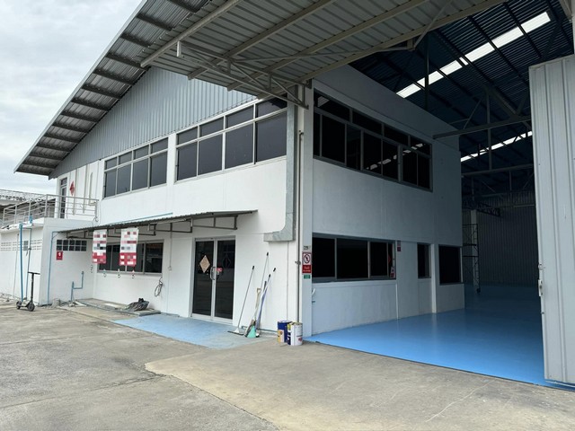 ให้เช่าอาคาร-โกดัง ใกล้ตลาดพูนทรัพย์ เนื้อที่ 1,200 ตารางเมตร ถนนรังสิต-ปทุมธานี บ้านกลาง จ.ปทุมธานี