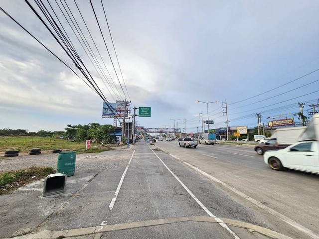 ขายที่ดินติดถนน​พุทธสาคร  ที่เปล่ากระทุ่มแบน ที่เปล่าสมุทรสาคร